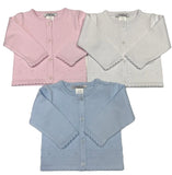 Round Neck Baby Cardigan