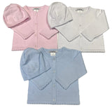 Round Neck Baby Cardigan