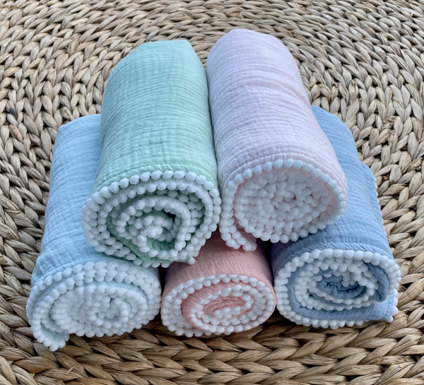 Cotton Muslin Swaddle Blanket – A Soft Idea