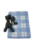 Cotton Flannel 2 Color Plaid Baby Blanket