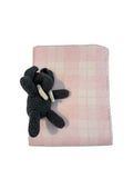 Cotton Flannel 2 Color Plaid Baby Blanket