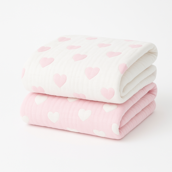 Hearts Baby Blanket