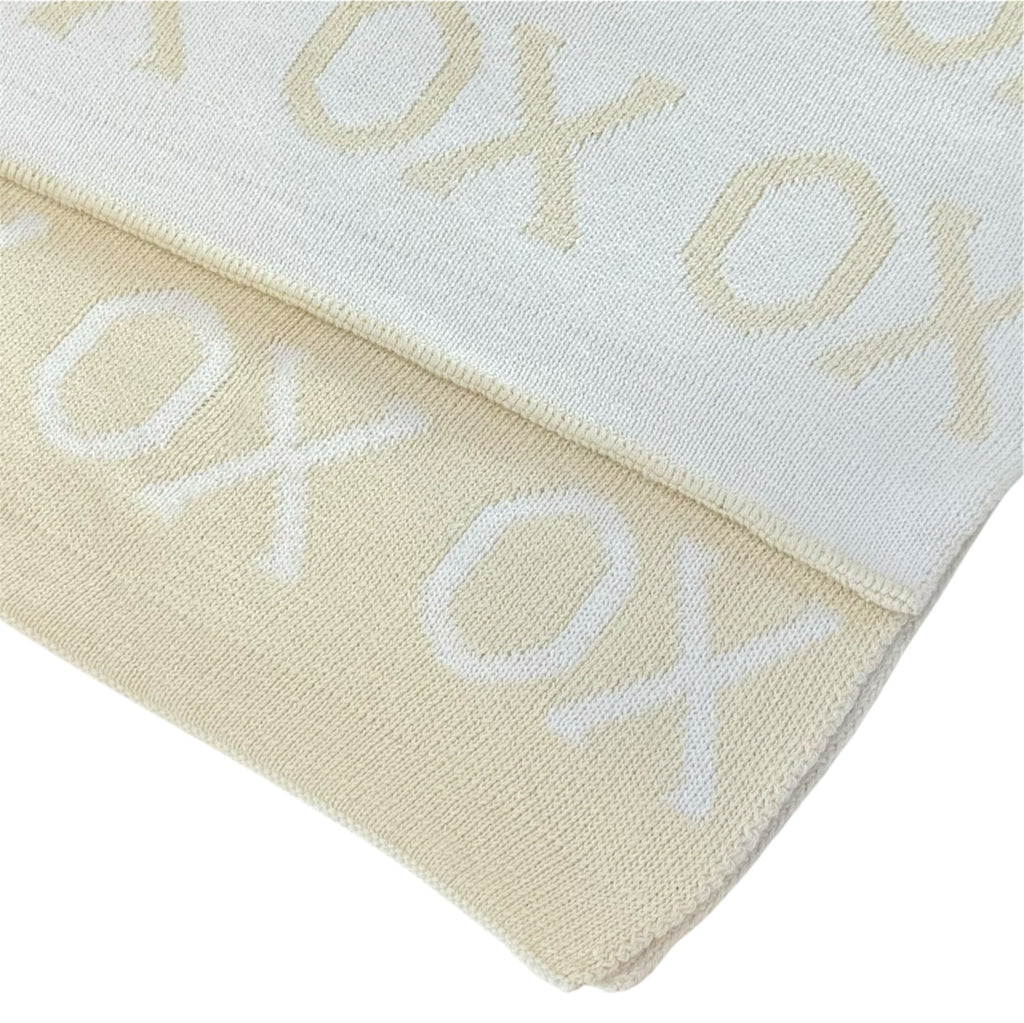 XOXO Baby Blanket