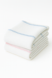 Pucker Texture With Stripe Baby Blanket