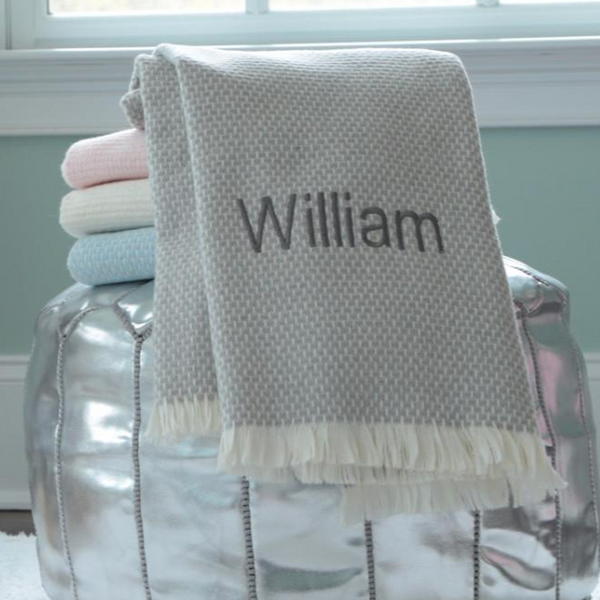 Cotton Blend Fringed Grain of Rice - 30" x 40"