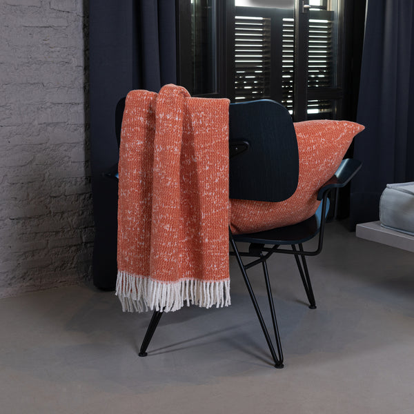 324 - Celestial Plush Throw with Ivory Fringe - 55" x 70"