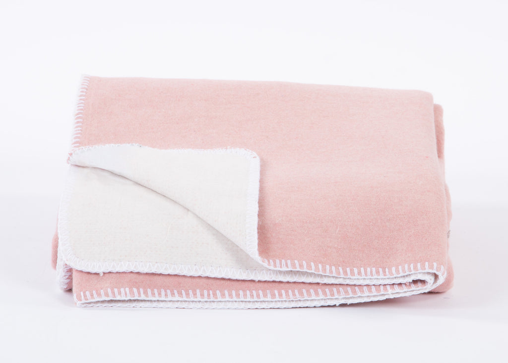 536 - Double Face Solid Recycled Cotton Throw 51" x 67"