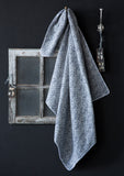 538 - Printed Herringbone Recycled Cotton Throw 51" x 67"