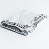Lettuce Leaf Edge Receiving Blanket - No Ribbon