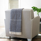 70% Recycled Cotton | 30% Polyester  In the spirit of sustainability and with the desire to protect our natural resources, we are proud to offer an array of durable, cotton blend throws made from recycled cotton and other fibers.