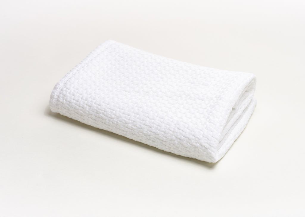 Baby Stonewashed Basket Weave with Binding