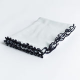 Lettuce Leaf Edge Receiving Blanket - No Ribbon