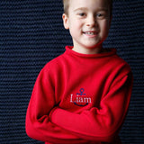 This year round cotton sweater is versatile in all temperatures. The wide range of sizes are great for siblings. Add a monogram for some personalization. Great for family photos! •100% Cotton •Machine Washable •Made in USA •Add personalized text and or images for that special touch!By A Soft Idea