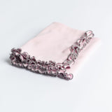 Lettuce Leaf Edge Receiving Blanket - No Ribbon