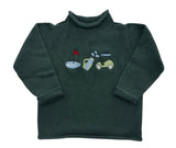 Jersey Rollneck Sweater