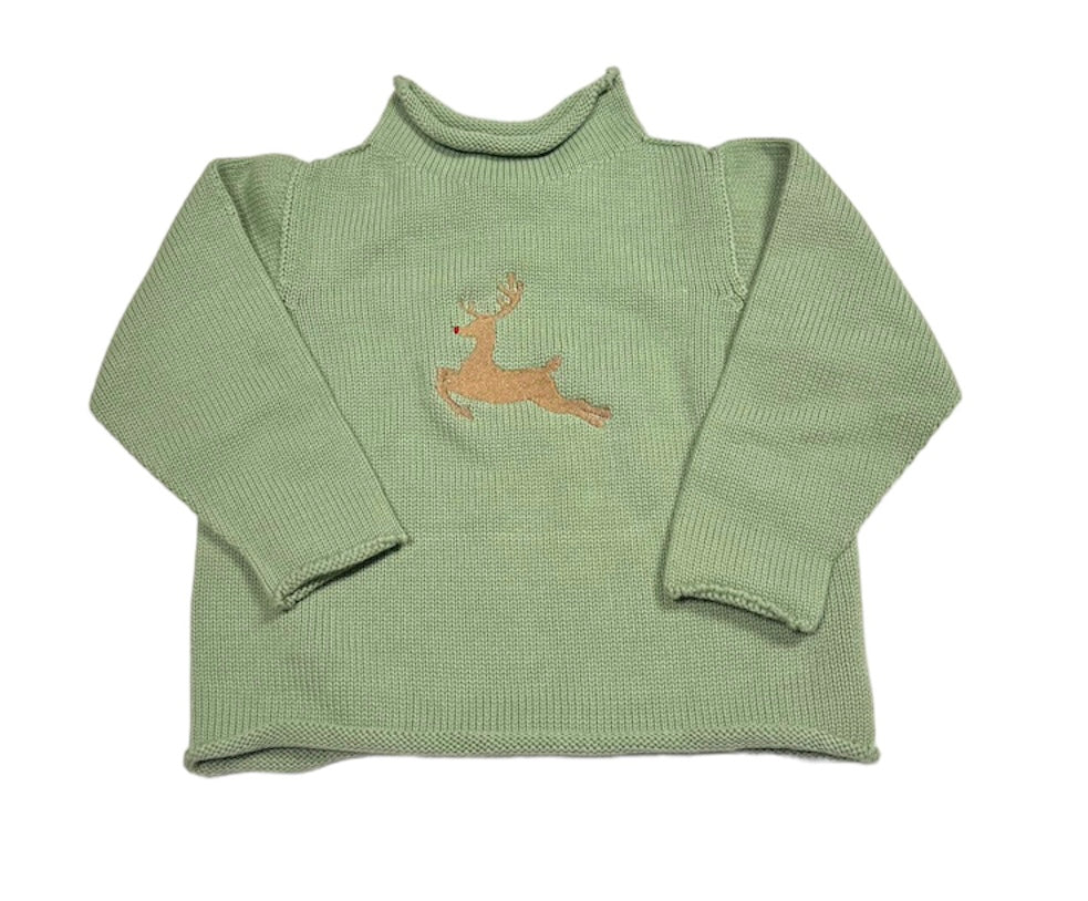 Jersey Rollneck Sweater