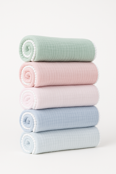 Cotton Muslin Swaddle Blanket