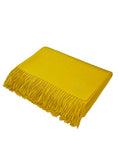 2122 - 100% Baby Alpaca Throw with Fringe - 50" x 78" - Special Order