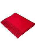 2122 - 100% Baby Alpaca Throw with Fringe - 50" x 78" - Special Order