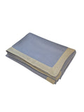 2131 - 100% Baby Alpaca with Linen Trim  - 50" x 70"