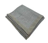 2131 - 100% Baby Alpaca with Linen Trim  - 50" x 70"