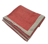 2131 - 100% Baby Alpaca with Linen Trim  - 50" x 70"