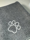 Dog Blanket with Stitched Edge