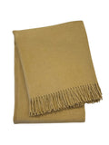 301 - Solid Plush Cotton Blend Throw - 55" x 70"