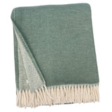 Double Faced Solid Mini Chevron Throw