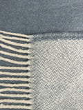 Double Faced Solid Mini Chevron Throw