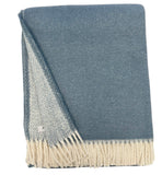 Double Faced Solid Mini Chevron Throw