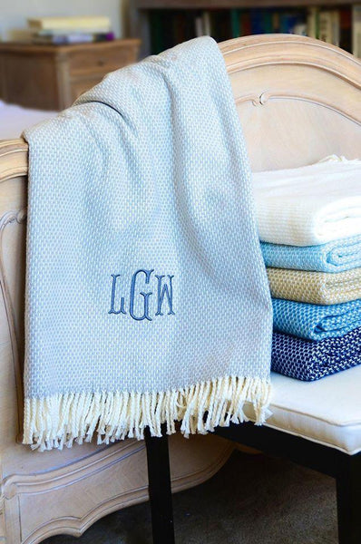 321 - Grain of Rice Throw - 55" x 70"