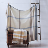 335 - Large Plaid Throw - 55"x70"