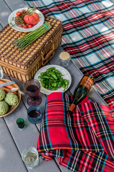 339 - Classic Tartan Plaid Throw - 55" x 70"