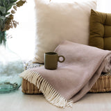 342 Pixel Design Fringed Throw 55" x 70"