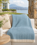 Unbrushed Herringbone Throw - 55" x 70"