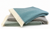 Unbrushed Herringbone Throw - 55" x 70"
