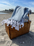 370 - Nantucket Herringbone Throw