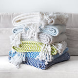 370 - Nantucket Herringbone Throw