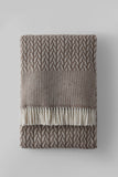 Classic Cable with Border Pattern Throw
