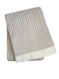 Classic Cable with Border Pattern Throw