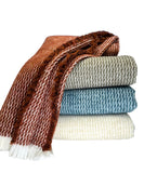 Pinstripe Pattern with Four Sided Fringe
