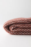 Pinstripe Pattern with Four Sided Fringe