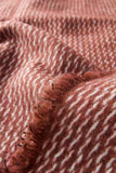 Pinstripe Pattern with Four Sided Fringe