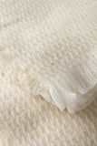 Pinstripe Pattern with Four Sided Fringe