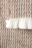Pinstripe Pattern with Four Sided Fringe