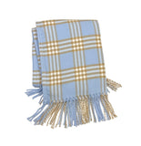 Receiving & Crib - Plaid with Fringe