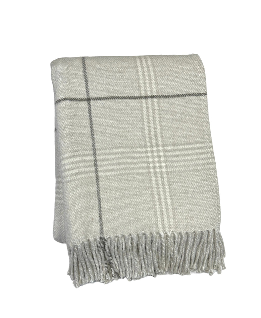 408 - Windowpane Plaid Throw – A Soft Idea