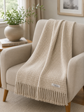 Small Check Pattern Throw