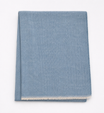 Cotton-Blend Mini Herringbone Throw with Eyelash Fringes